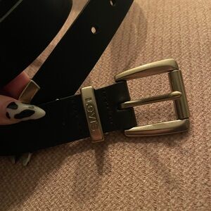 Levi's Black Leather Belt